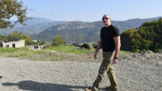 Prezident Kərkicahan qəsəbəsində olub  - FOTO - YENİLƏNİB