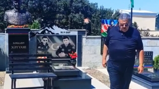 Əmircanda şəhidin məzarından OĞURLUQ EDİLDİ  - VİDEO