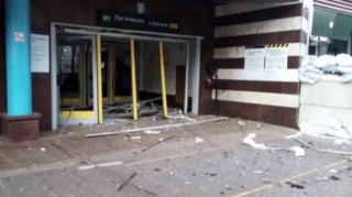 Kiyevdə metroda partlayış baş verib - FOTO 