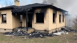 Mina partlayışında vəfat edən qardaşının evini yandırdı 