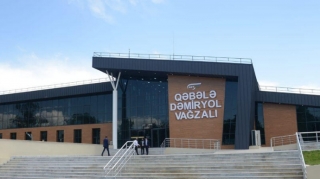 Qəbələ Dəmiryol Vağzalından - FOTOSESSİYA 