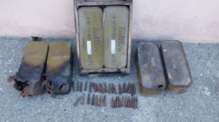 Tərtərin Talış kəndində sursat tapılıb - FOTO 