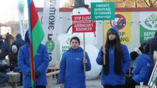 Xankəndi-Laçın yolunda etirazlar:  Aksiya iyirmi iki gündür davam edir - FOTO 