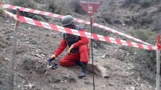 Bir aya azad olunan rayonlarda bu qədər ərazi minalardan təmizlənib