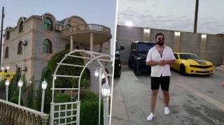 Azərbaycanlı müğənninin dəbdəbəli malikanəsi və milyonluq avtomobilləri - VİDEO 