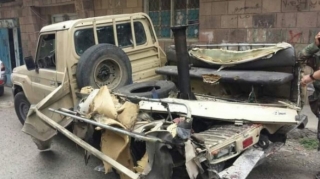 Polisin apardığı yoxlama zamanı avtomobil partladıldı – 4 ölü, 5 yaralı 