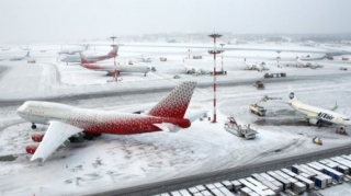 Moskva hava limanlarında uçuşlar ləğv edilib 