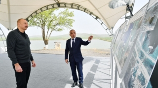 Prezident Daşaltıya gedib, tunellərin tikintisi ilə tanış olub