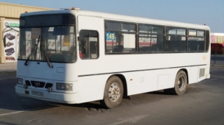 Bakıda sərnişin avtobusu tüstüləndi