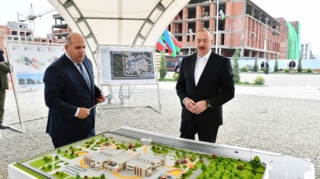 Prezidentin Füzuli səfərindən görüntülər   - VİDEO