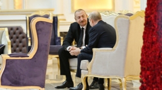 İlham Əliyevlə Putinin görüşü keçirildi - VİDEO 
