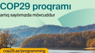 COP29 konfransının proqramı açıqlandı 