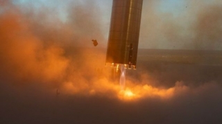 Ракета Илона Маска Starship взорвалась на испытаниях  - ВИДЕО