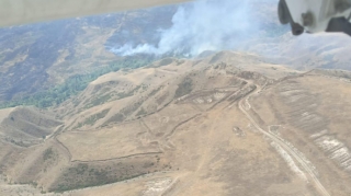 Ağdam və Füzulidə baş vermiş yanğınlar tam söndürülüb - VİDEO