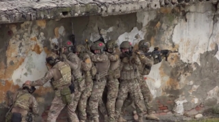 Спецназовцы Азербайджана, Турции и Грузии провели показательные военные учения