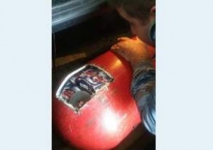 "Mercedes"in "bakı"ndan görün nələr çıxdı - VİDEO