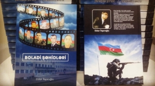 Gənc müəllimin şəhidlər haqqında kitabı nəşr olundu  - FOTO
