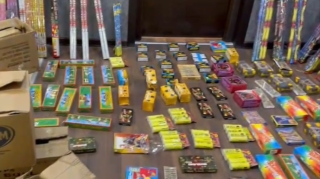 Bakıda partlayıcı və tezalışan məmulatların satışını təşkil edən şəxs saxlanıldı  - FOTO