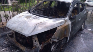 Bakıda “Hyundai”  yandı: Xəsarət alan var