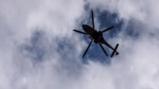 Hərbi helikopter SU ANBARINA DÜŞDÜ 