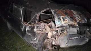 "VAZ 2106" "Chevrolet Niva" ilə toqquşdu, sürücü xəsarət aldı   - FOTO