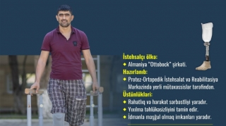Daha iki qazi yüksək texnologiyalı protezlərlə təmin edib - FOTO