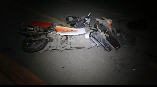 Xaçmazda 37 yaşlı motosikletçi qəza törədərək xəsarət alıb