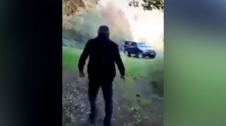 Füzulidə minaya düşənlərin çəkdikləri son  - VİDEO