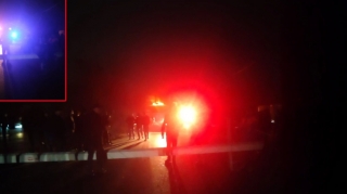 Qəza zamanı dirək aşdı - 3 kənd işıqsız qaldı - FOTO - VİDEO  - YENİLƏNİB