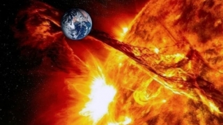 Günəşdə güclü partlayış qeydə alınıb 