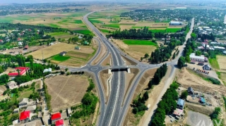 Gəncə-Qazax-Gürcüstan sərhədi yolunun bir hissəsinin tikintisi yekunlaşıb - FOTO - VİDEO 