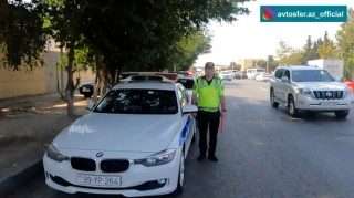 Sabunçu yol polisi "Təmiz hava aylığı" çərçivəsində tədbirlər keçirir  - FOTO - VİDEO
