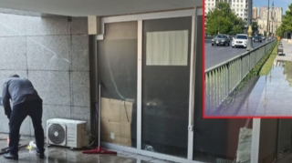 Bakının mərkəzində keçidi su basdı: Qurum hərəkətə keçdi - YENİLƏNİB + FOTO - VİDEO 