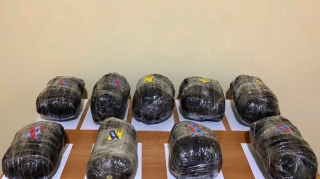 İrandan Azərbaycana 8 kq narkotik keçirilməsinin qarşısı alınıb - FOTO 