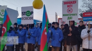Xankəndi-Laçın yolunda etiraz aksiyası on beş gündür davam edir 