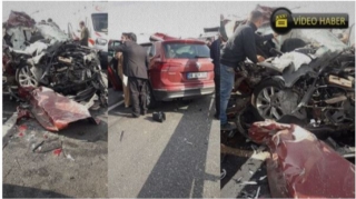 Avtomobil “TIR”a çırpıldı: geriyə bu dəhşətli mənzərə qaldı  - VİDEO - FOTO