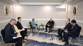 İlham Əliyevin Antalyada Moldova Prezidenti ilə görüşü oldu - FOTO 