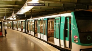 Parisdə metro xətləri işləmir 