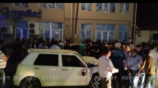 Qubada 4 avtomobil toqquşub, xəsarət alan var   - FOTO