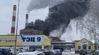 В России произошел еще один крупный пожар: горит ТЭЦ - ФОТО - ВИДЕО