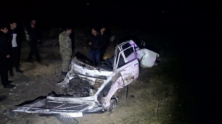 Baba və nəvə yol qəzasında öldü-FOTO 