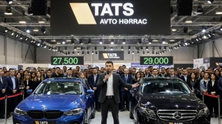 Bakıda ilk dəfə – TATS avtomobil hərracı - FOTO