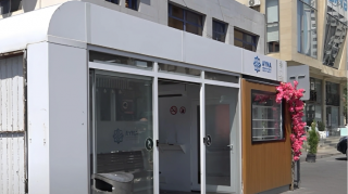 Bakıda dayanacağı yandıran şəxs saxlanıldı - VİDEO