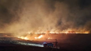 Masazırda güclü yanğın - Yaşayış evləri təhlükədə - VİDEO 