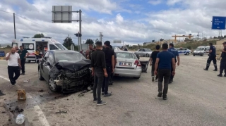 Türkiyədə üç avtomobil toqquşdu  