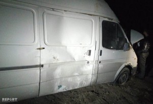 Qaxda yola çıxan at qəzaya səbəb oldu: bir qadın xəsarət alıb - FOTO