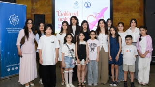 RİNN şəhid ailələrinin əl işlərinin V sərgi-satış yarmarkasını keçirib - FOTOLAR 