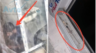 Yasamalda binanın girişində narkotik istifadəçisi saxlanılıb  - VİDEO