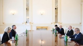 İlham Əliyev Con Ardilli qəbul etdi - FOTO