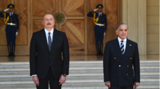 İlham Əliyev Şahbaz Şərifi qarşıladı   - YENİLƏNİB